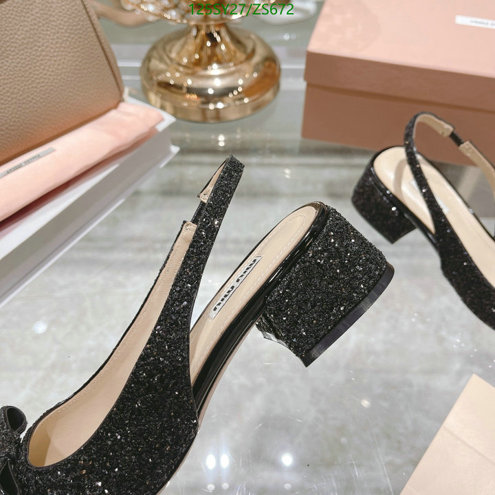 Women Shoes-Miu Miu Code: ZS672 $: 125USD