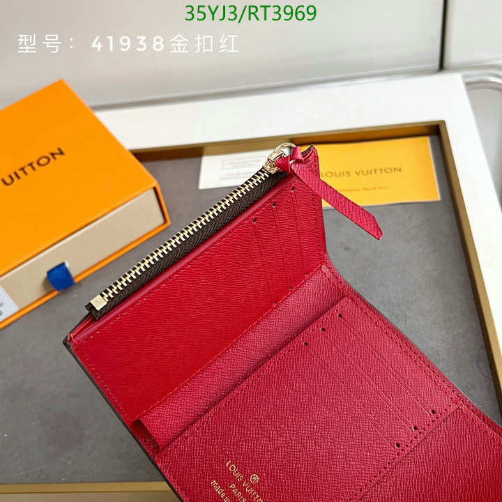 LV Bag-(4A)-Wallet- Cod8: RT3969 $: 35USD