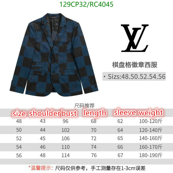 Clothing-LV Code: RC4045 $: 129USD