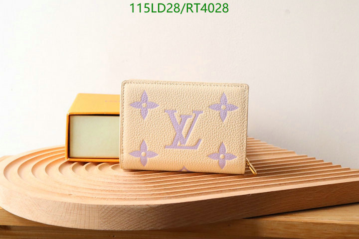 LV Bag-(Mirror)-Wallet- Code: RT4028 $: 115USD