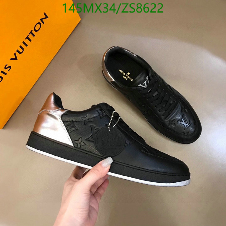 Men shoes-LV Code: ZS8622 $: 145USD