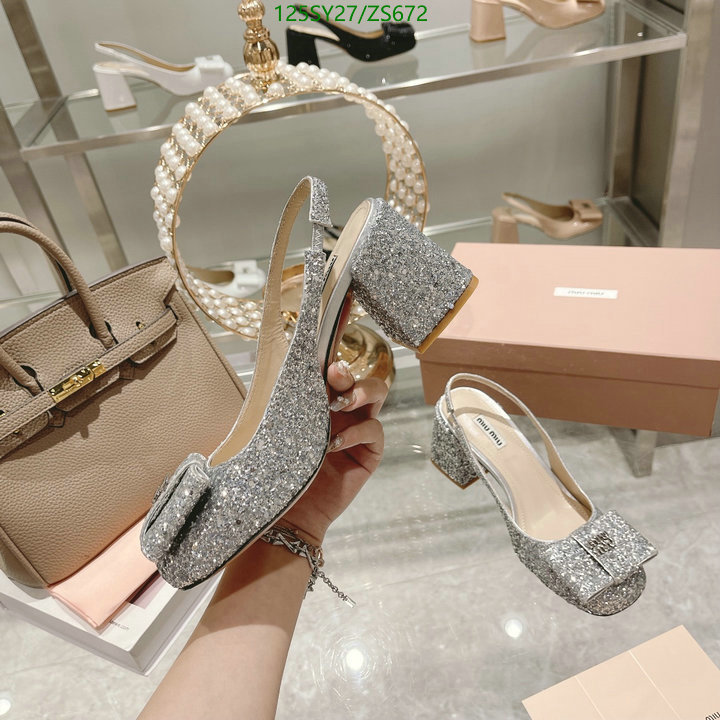 Women Shoes-Miu Miu Code: ZS672 $: 125USD