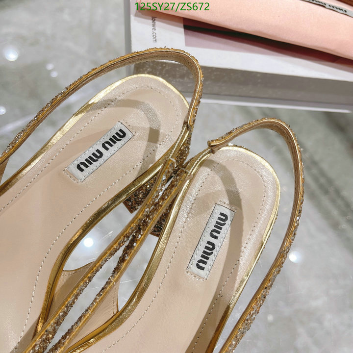 Women Shoes-Miu Miu Code: ZS672 $: 125USD