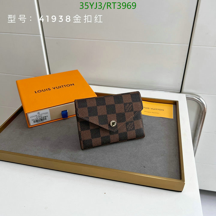 LV Bag-(4A)-Wallet- Cod8: RT3969 $: 35USD