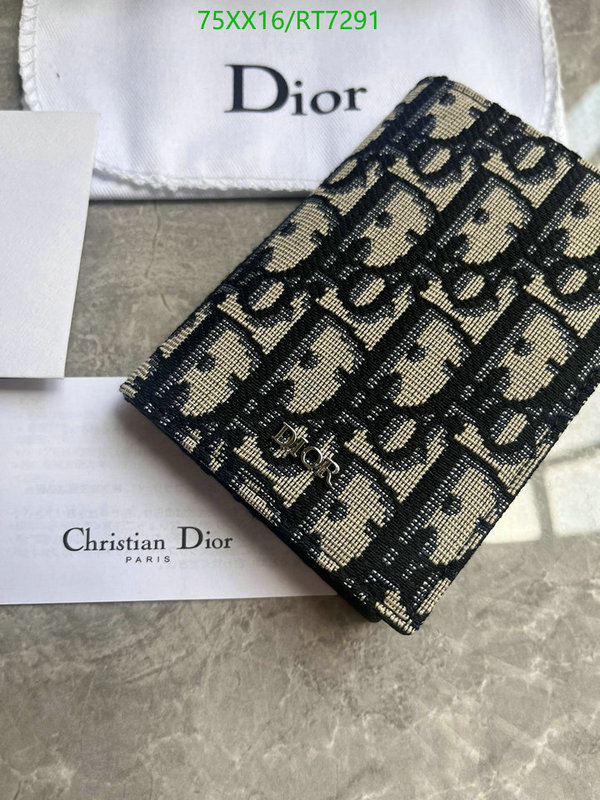 Dior Bag-(Mirror)-Wallet- Code: RT7291 $: 75USD