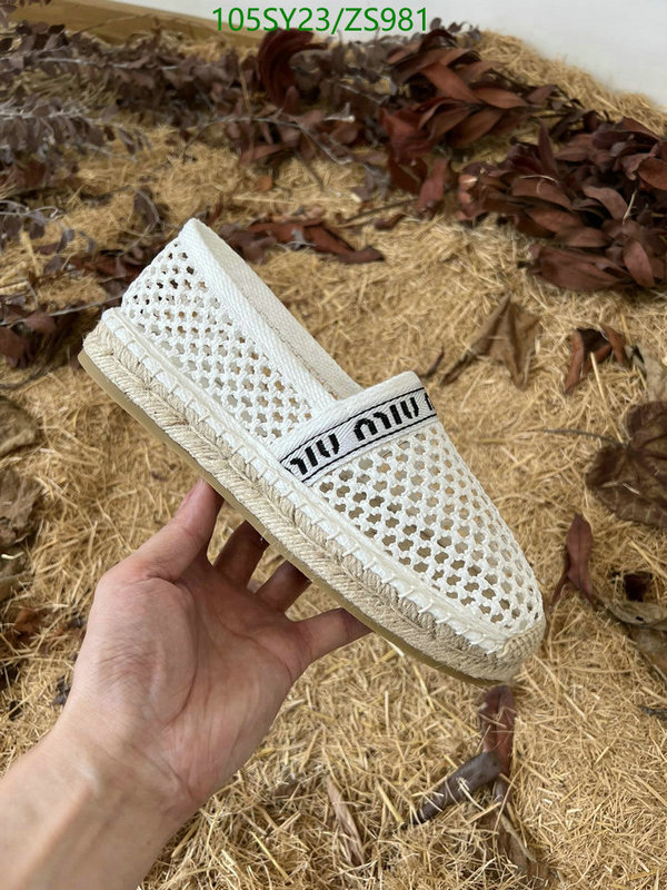 Women Shoes-Miu Miu Code: ZS981 $: 105USD