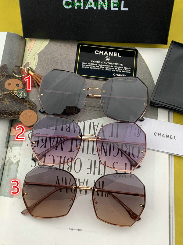 Glasses-Chanel Code: UG6518 $: 42USD