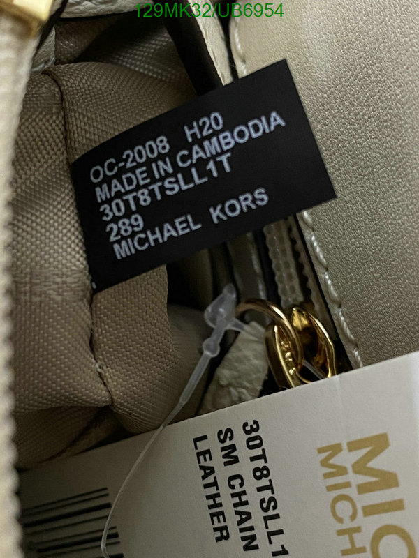 Michael Kors Bag-(Mirror)-Diagonal- Code: UB6954 $: 129USD