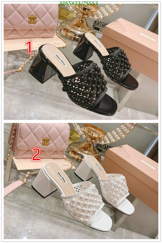 Women Shoes-Miu Miu Code: ZS553 $: 105USD