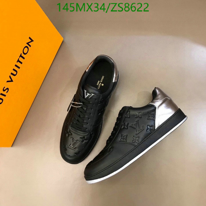 Men shoes-LV Code: ZS8622 $: 145USD