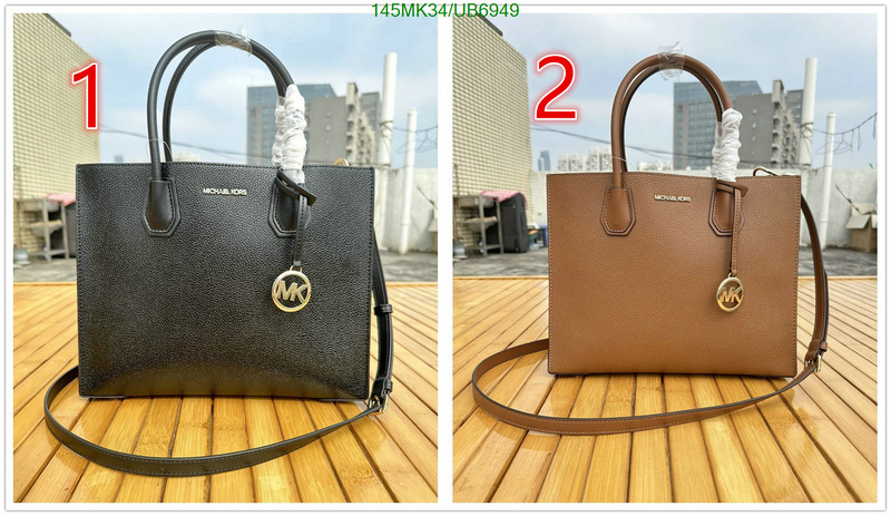 Michael Kors Bag-(Mirror)-Handbag- Code: UB6949 $: 145USD