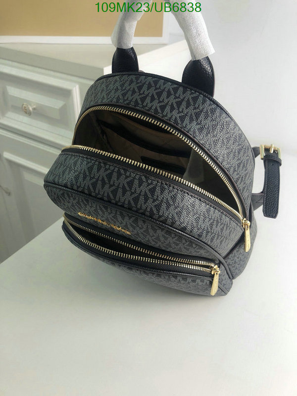 Michael Kors Bag-(Mirror)-Backpack- Code: UB6838 $: 109USD