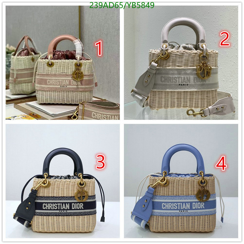 Dior Bag-(Mirror)-Lady- Code: YB5849 $: 239USD