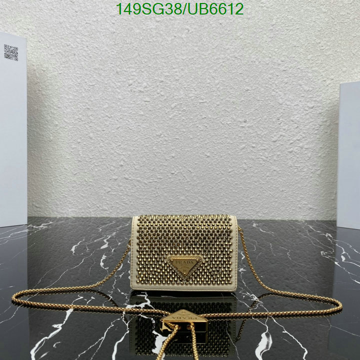 Prada Bag-(Mirror)-Diagonal- Code: UB6612 $: 149USD