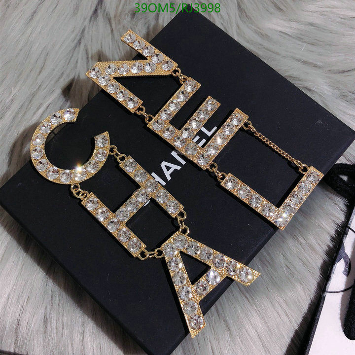 Jewelry-Chanel Code: RJ3998 $: 39USD