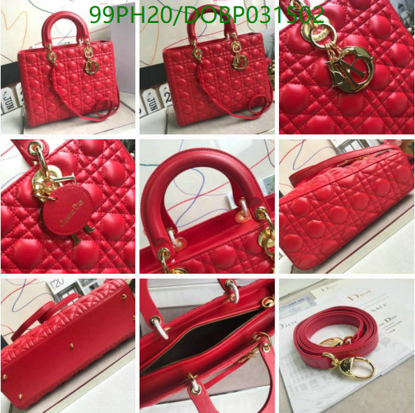 Dior Bag-(4A)-Lady- Code: DOBP031502 $: 99USD