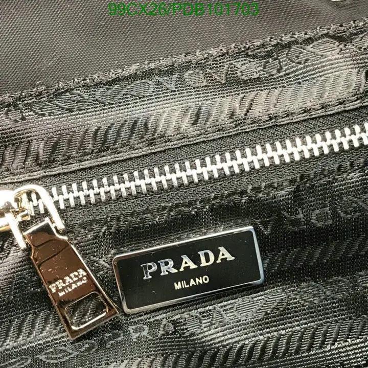 Prada Bag-(4A)-Backpack- Code: PDB101703