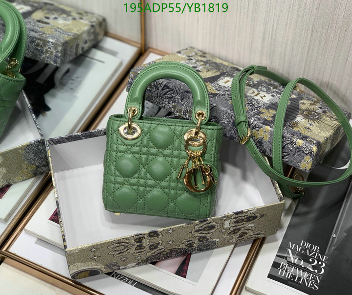 Dior Bag-(Mirror)-Lady- Code: YB1819 $: 195USD