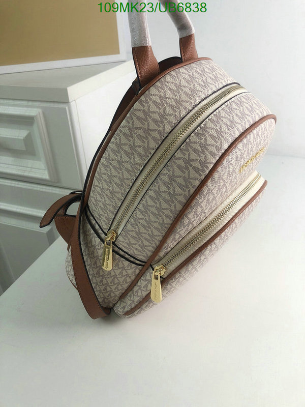 Michael Kors Bag-(Mirror)-Backpack- Code: UB6838 $: 109USD