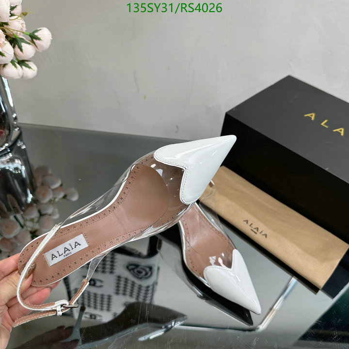 Women Shoes-ALAIA Code: RS4026 $: 135USD