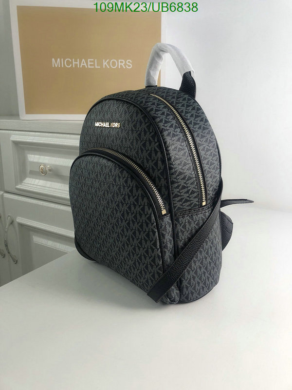 Michael Kors Bag-(Mirror)-Backpack- Code: UB6838 $: 109USD