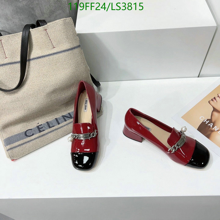 Women Shoes-Miu Miu Code: LS3815 $: 119USD