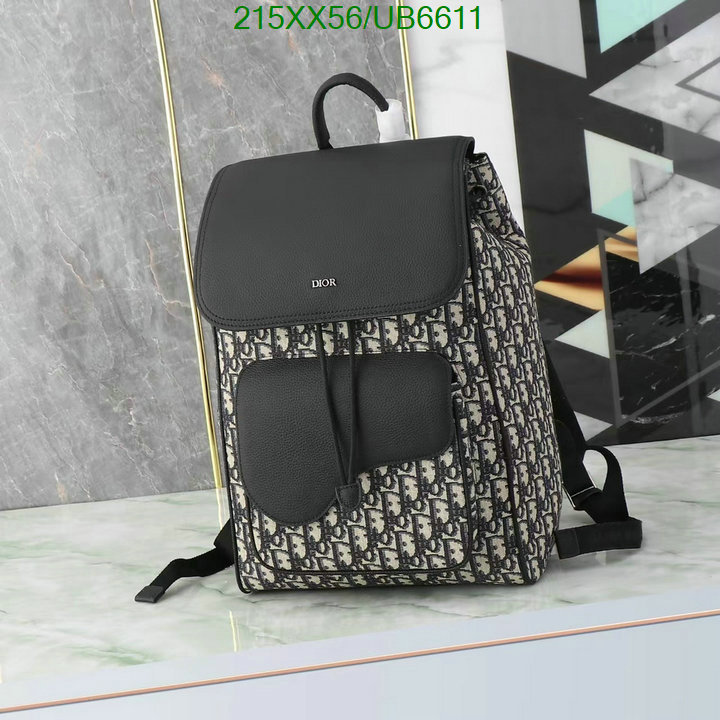 Dior Bag-(Mirror)-Backpack- Code: UB6611 $: 215USD