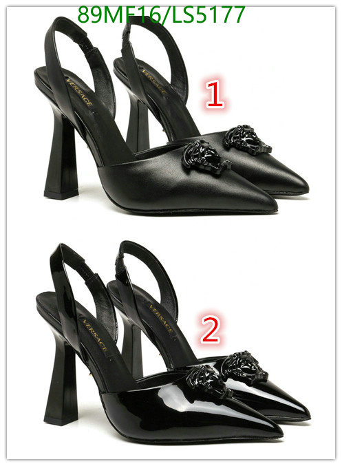 Women Shoes-Versace Code: LS5177 $: 89USD