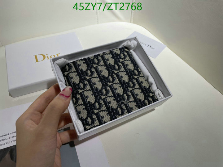 Dior Bag-(4A)-Wallet- Code: ZT2768 $: 45USD