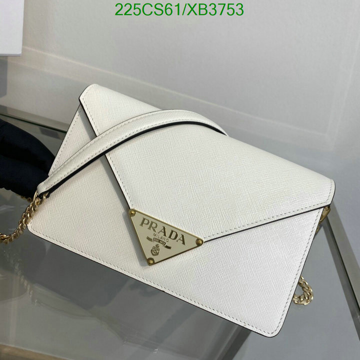 Prada Bag-(Mirror)-Diagonal- Code: XB3753 $: 225USD