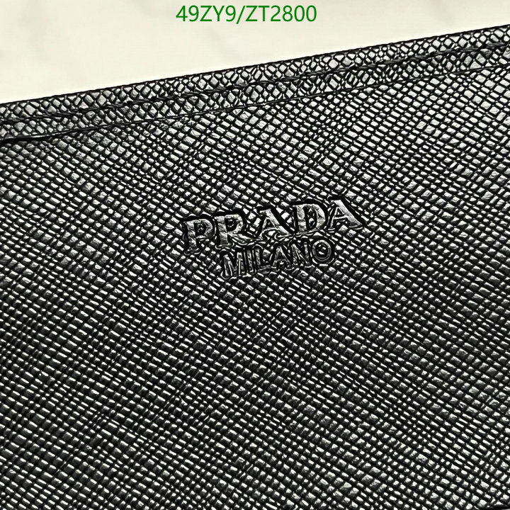 Prada Bag-(4A)-Wallet- Code: ZT2800 $: 49USD