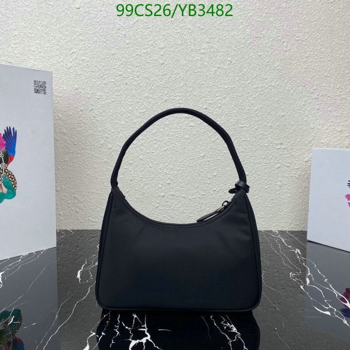 Prada Bag-(4A)-Re-Edition 2000 Code: YB3482 $: 99USD