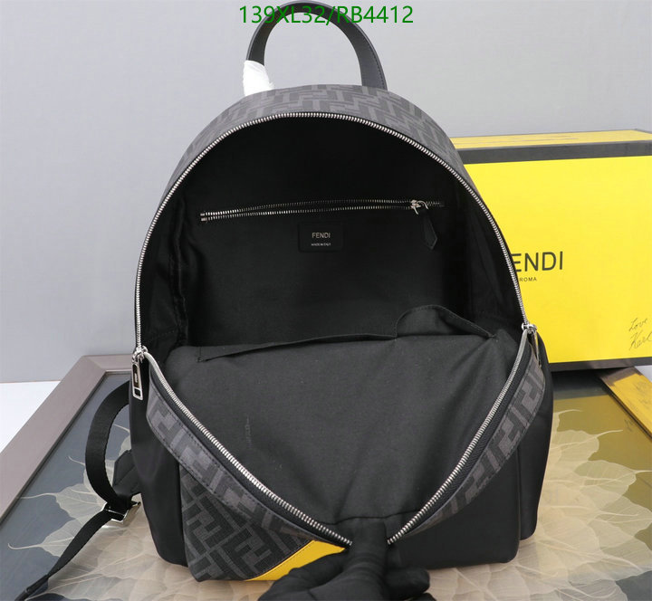 Fendi Bag-(4A)-Backpack- Code: RB4412 $: 139USD