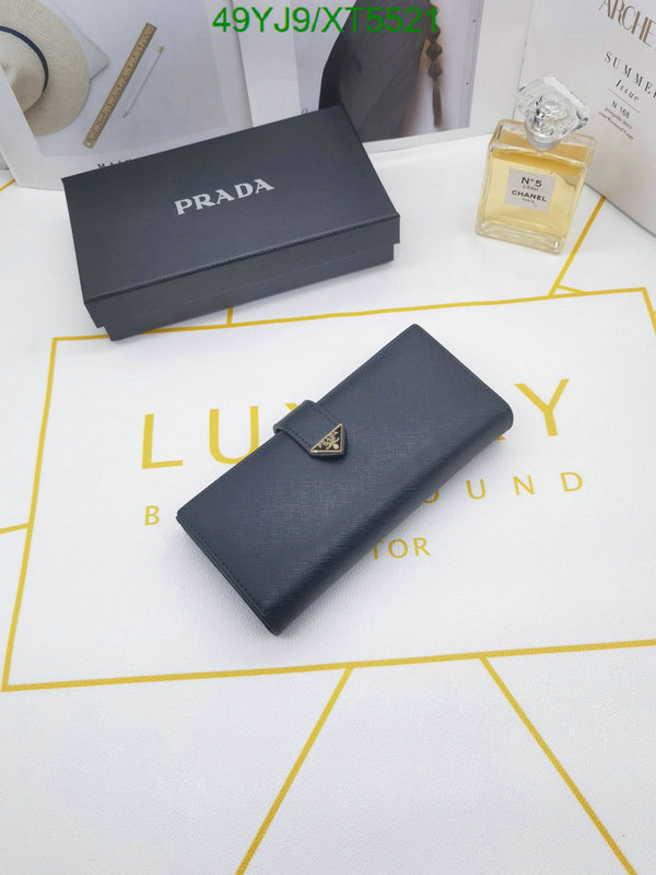 Prada Bag-(4A)-Wallet- Code: XT5521 $: 49USD