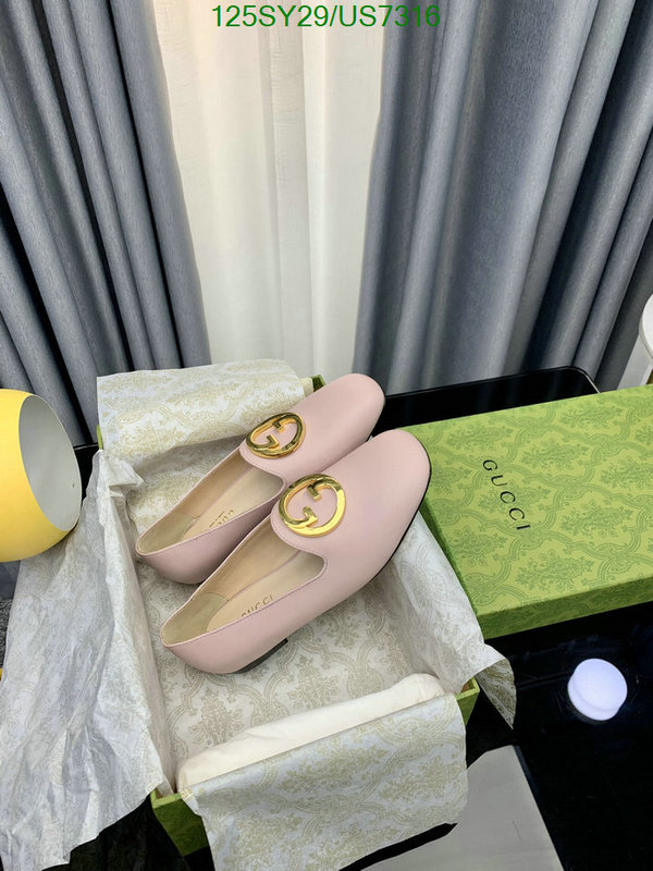 Women Shoes-Gucci Code: US7316 $: 125USD