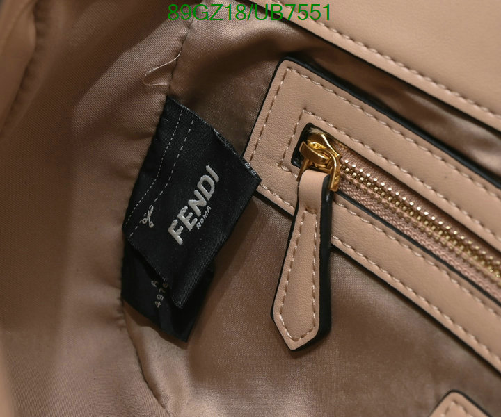 Fendi Bag-(4A)-Baguette- Code: UB7551 $: 89USD