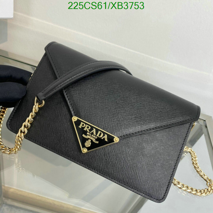 Prada Bag-(Mirror)-Diagonal- Code: XB3753 $: 225USD