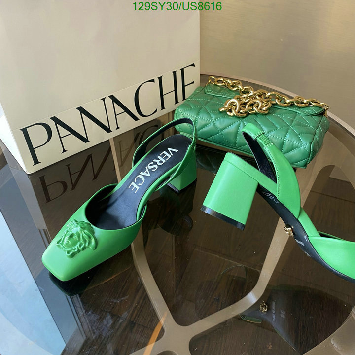 Women Shoes-Versace Code: US8616 $: 129USD