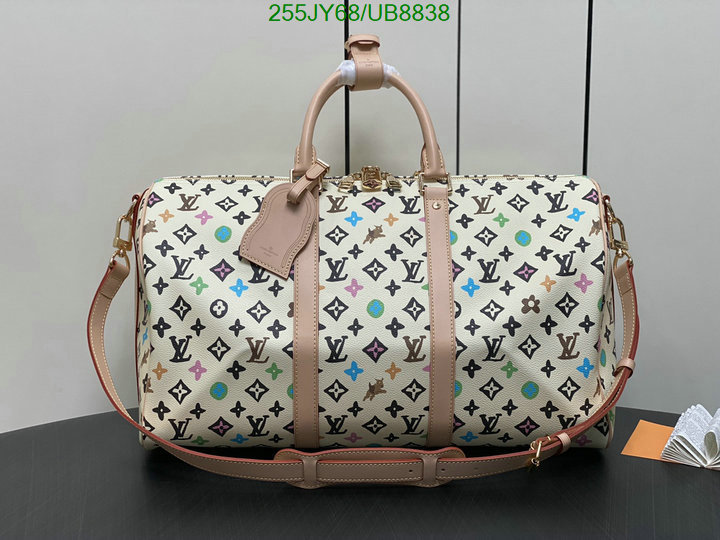 LV Bag-(Mirror)-Keepall BandouliRe 45-50- Code: UB8838 $: 255USD