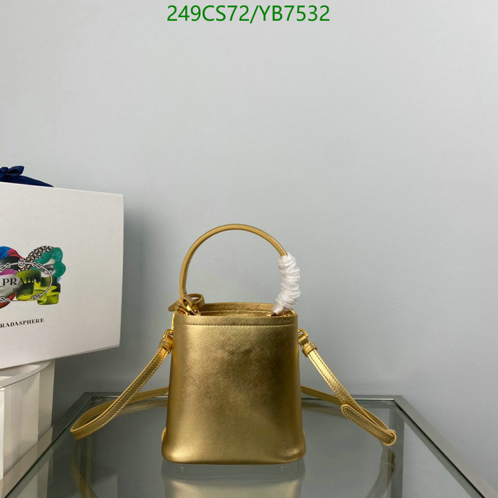 Prada Bag-(Mirror)-Diagonal- Code: YB7532 $: 249USD