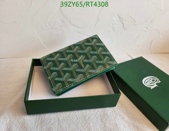 Goyard Bag-(4A)-Wallet- Code: RT4308 $: 39USD