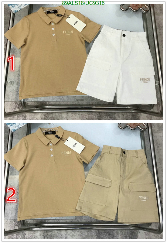Kids clothing-Fendi Code: UC9316 $: 89USD