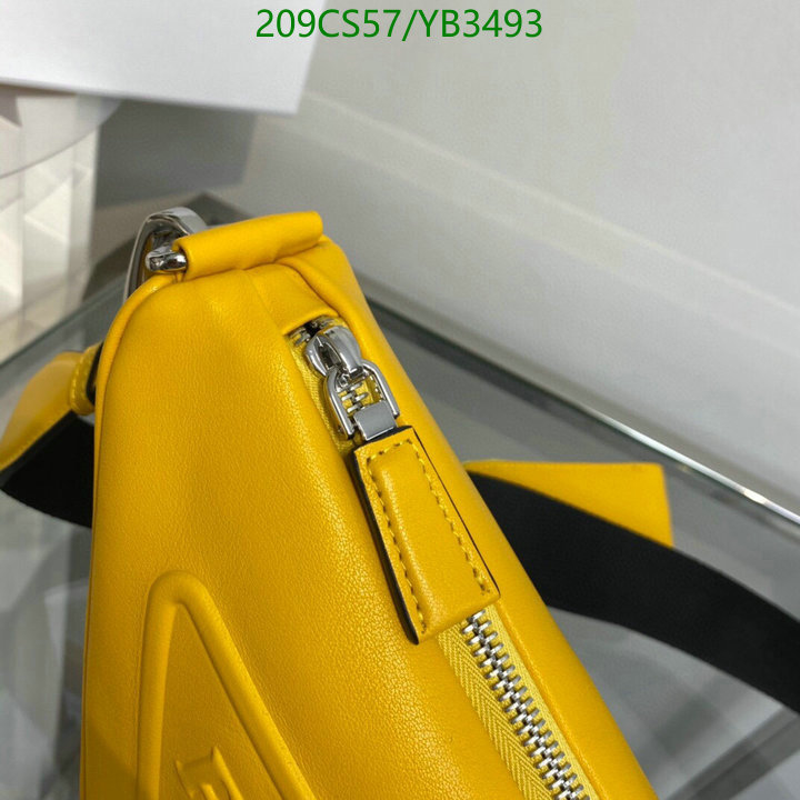 Prada Bag-(Mirror)-Triangle- Code: YB3493 $: 209USD