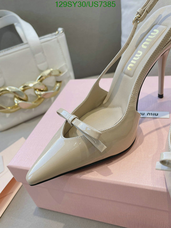 Women Shoes-Miu Miu Code: US7385 $: 129USD