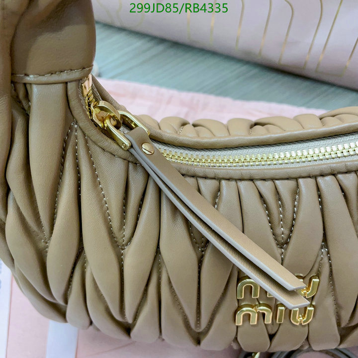 Miu Miu Bag-(Mirror)-Handbag- Code: RB4335 $: 299USD