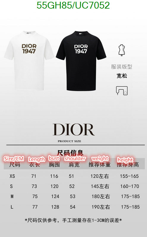 Clothing-Dior Code: UC7052 $: 55USD