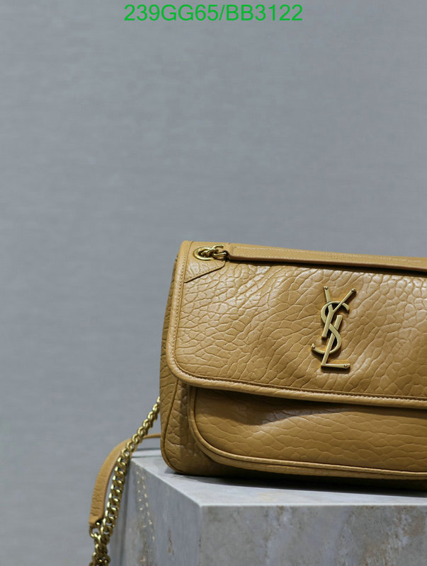 YSL Bag-(Mirror)-Diagonal- Code: BB3122 $: 239USD