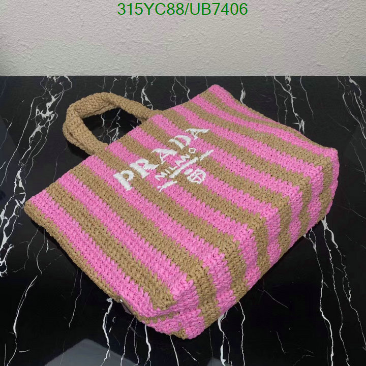 Prada Bag-(Mirror)-Handbag- Code: UB7406 $: 315USD