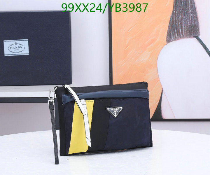 Prada Bag-(Mirror)-Clutch- Code: YB3987 $: 99USD