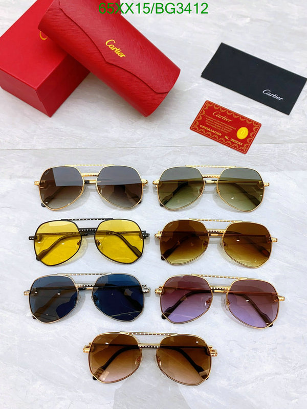 Glasses-Cartier Code: BG3412 $: 65USD